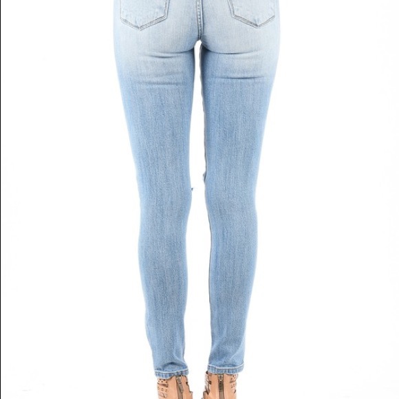 🌺LAST PAIR🌺DAISY JANE  Distressed Skinny Jeans - Picture 6 of 6